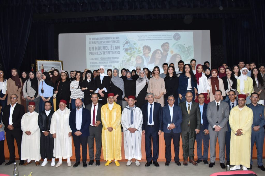 بحضور وفد رسمي، المدرسة الوطنية العليا للصناعات الغذائية والتكنولوجيا الحيوية ببيوكرا تفتح ابوابها برسم الموسم الجامعي الجديد